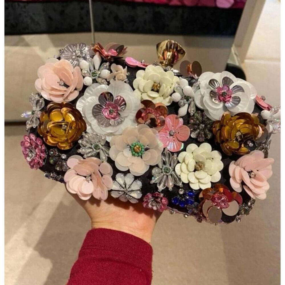 floral purse